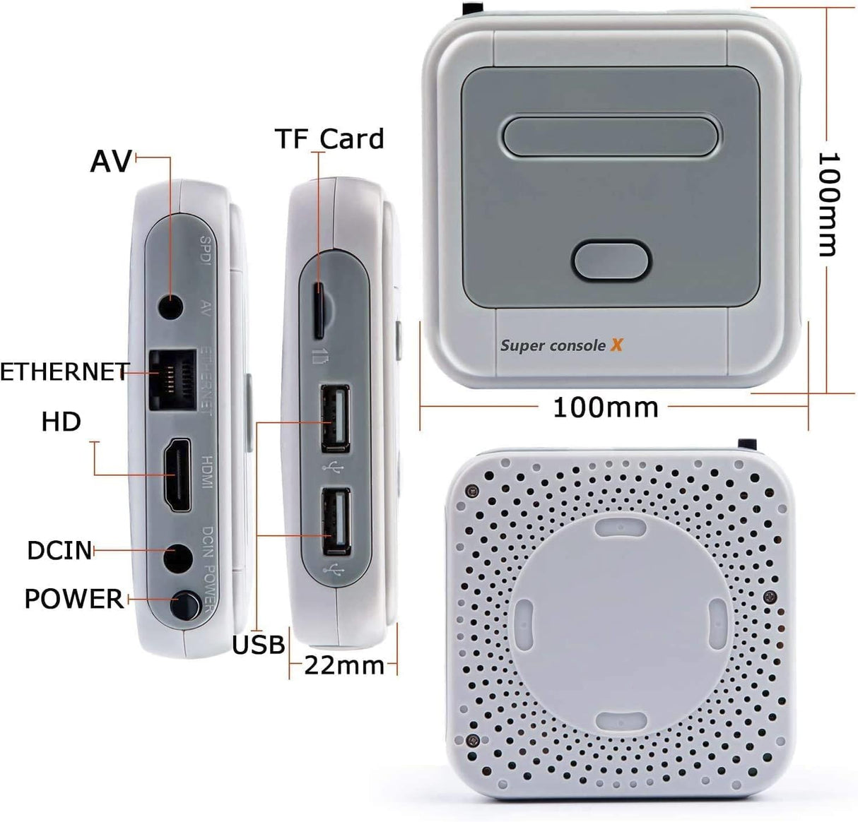 Consola de videojuegos retro integrada con 117,000 juegos