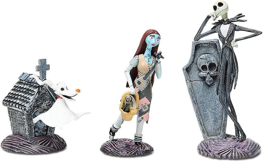 Juego de Figuras Deluxe de Disney Tim Burton - El Estrano Mundo