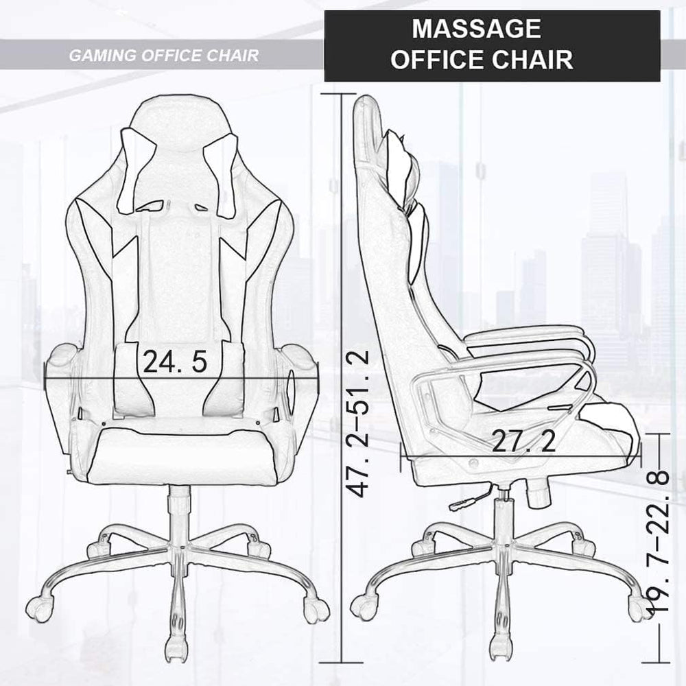 Silla Gamer ergonómicas de altura ajustable BSTOPHKL