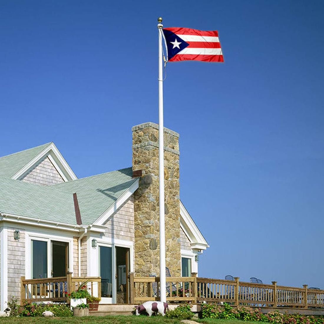 Bandera de la Commonwealth of Puerto Rico de 3 x 5 pies