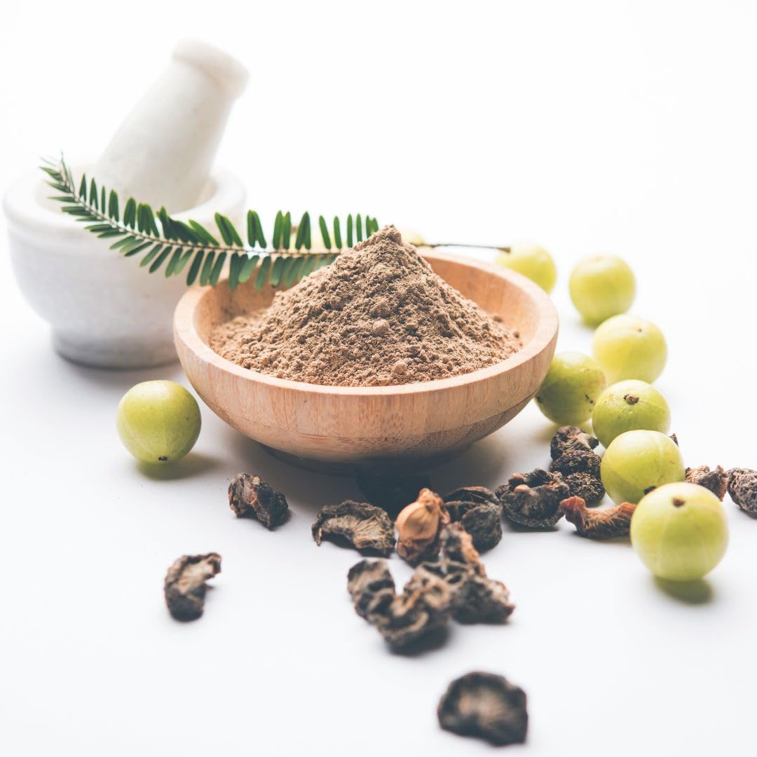 Polvo orgánico de Amla USDA, rico en vitamina C y antioxidantes