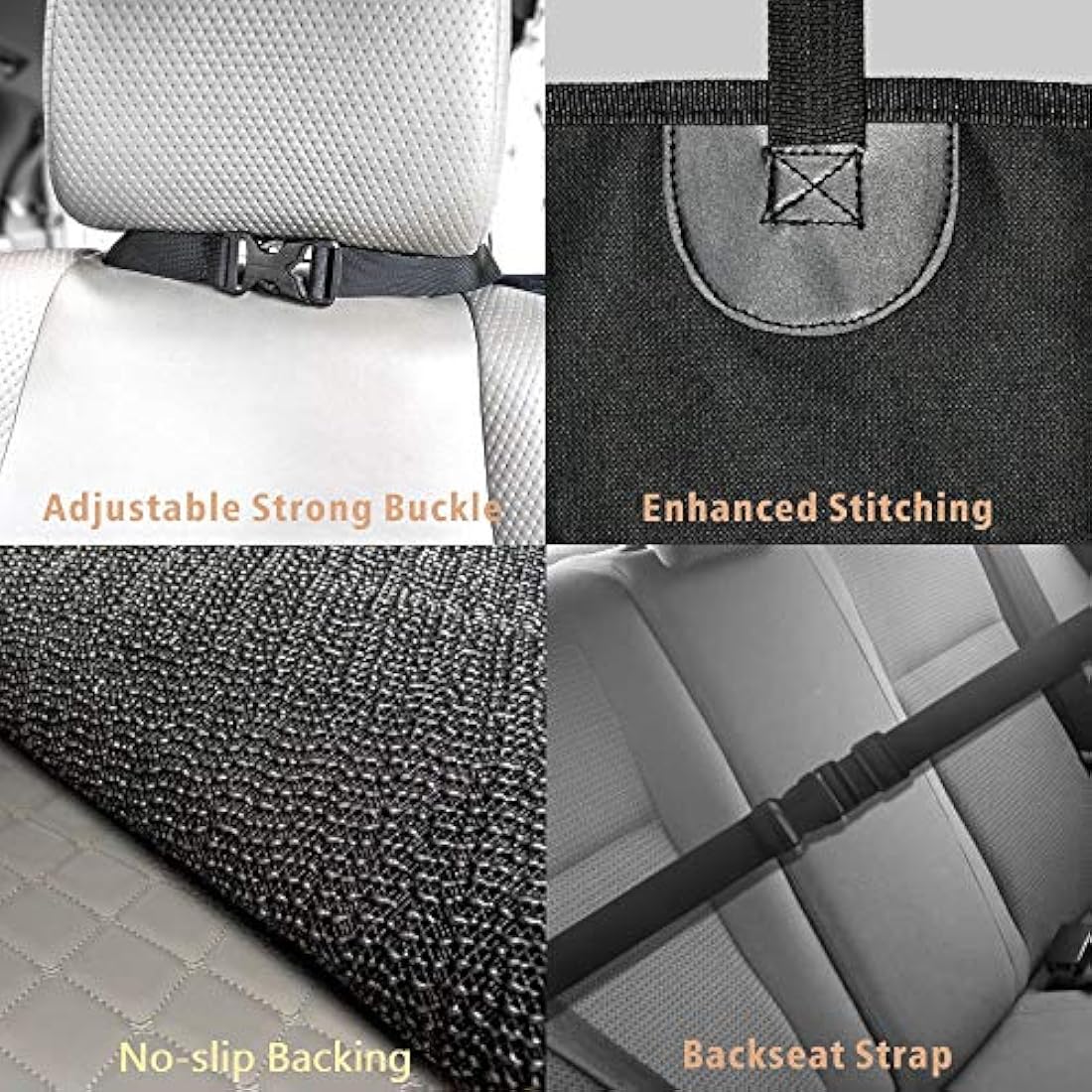 Funda impermeable para asiento de perro