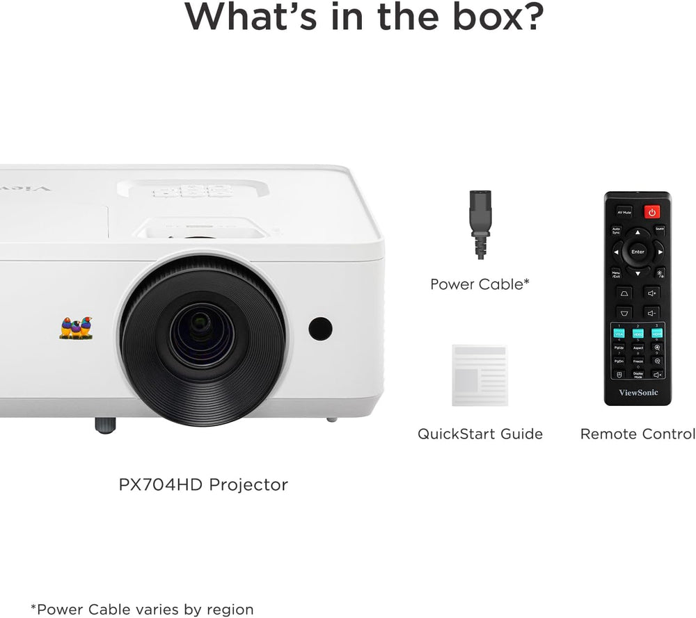 Proyector ViewSonic PA503HD 4000 Lúmenes, HDMI y USB