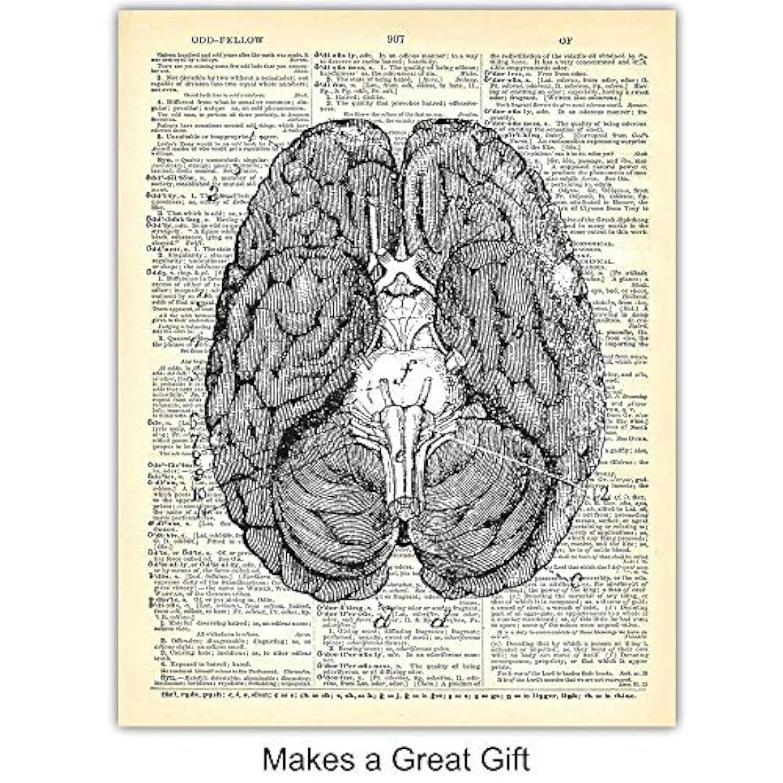 Impresiones de arte de pared 8x10 Vintage sin marco