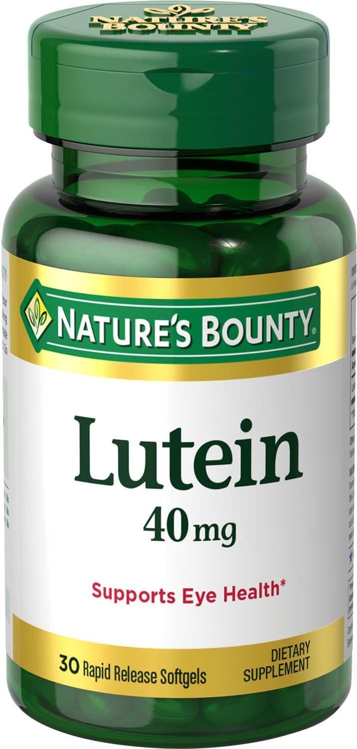 Nature Bounty Píldoras de luteína, suplementos y vitaminas