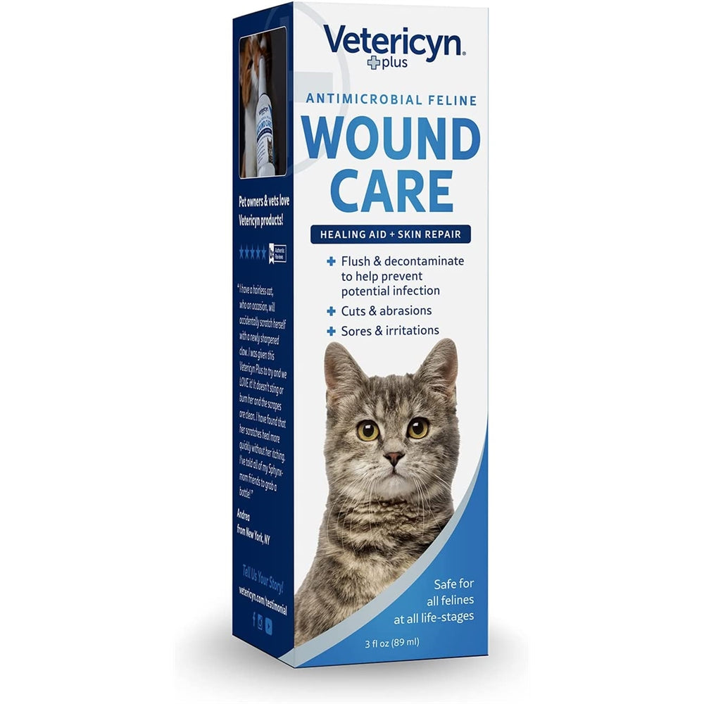 Suplementos Spray para el cuidado de heridasde gatos