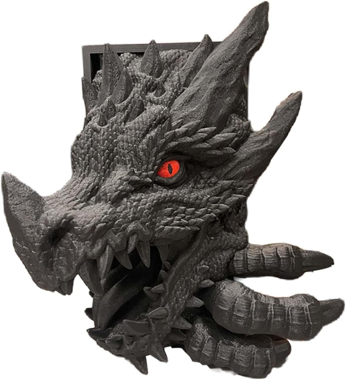 Estatua Dragón Sujetalibros Decorativo para Oficina y Hogar