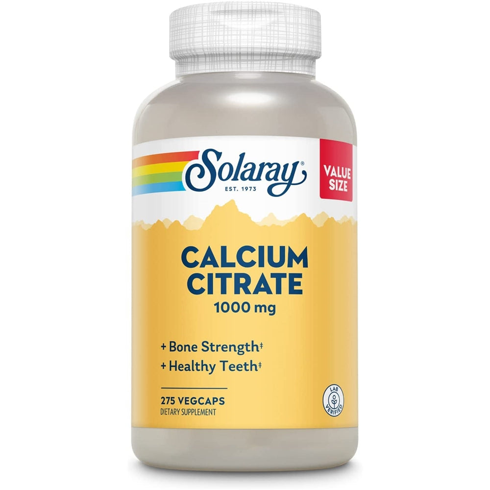 Citrato de calcio suplemento para fuerza ósea y nervios