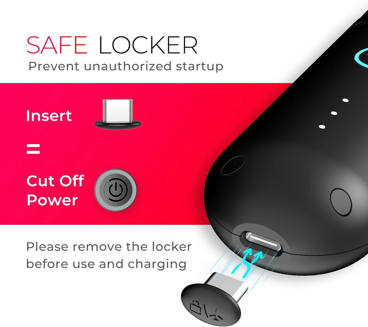 Cepillo alisador de pelo inalámbrico mini portátil