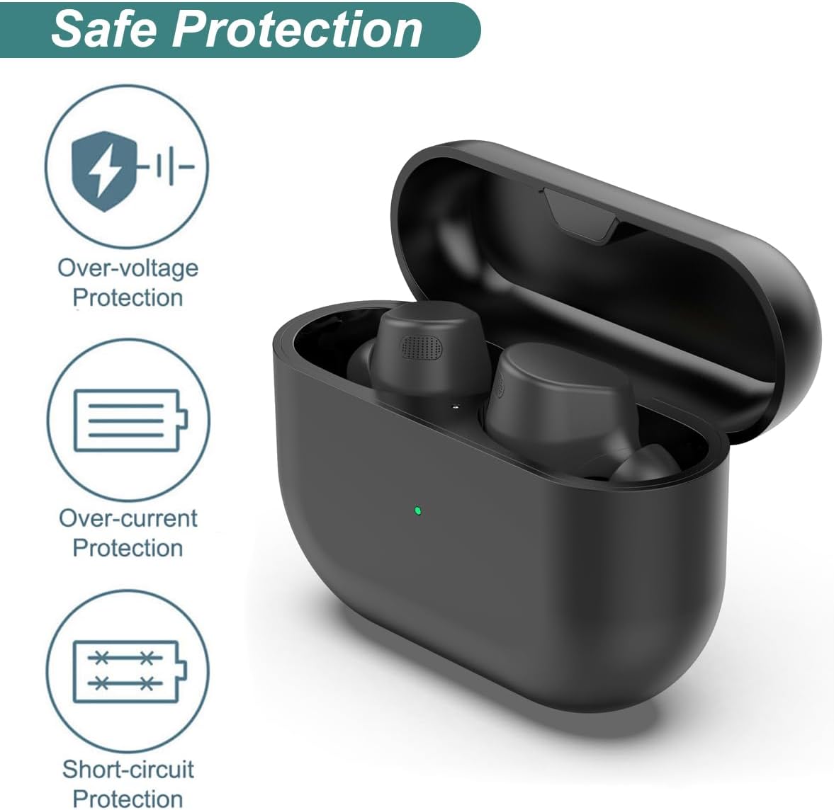 Estuche de Carga Jabra, Repuesto para Elite 8/Elite 8 Active