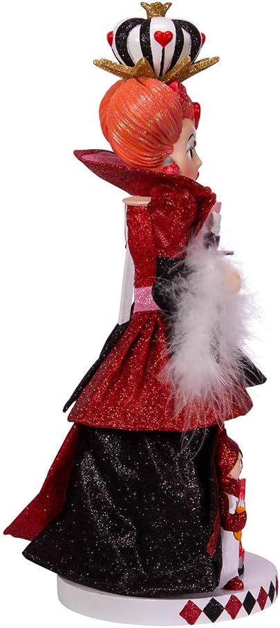 Nutcracker de Reina de Corazones 17.5 pulgadas, Kurt S. Adler