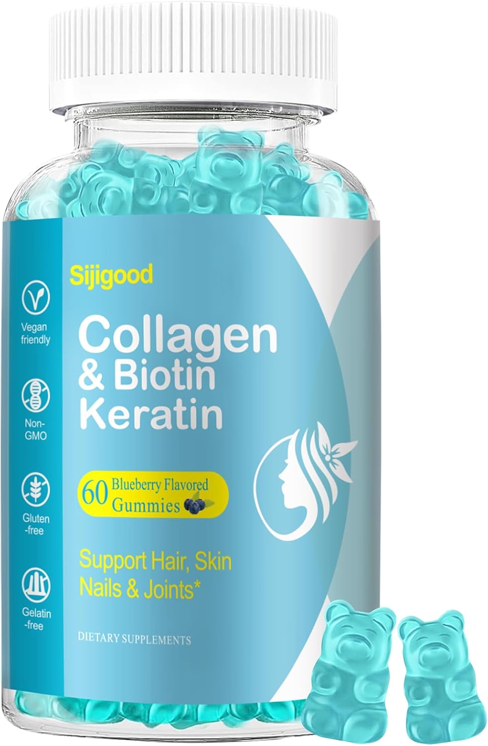 Vitamina para la piel crecimiento del cabello uñas