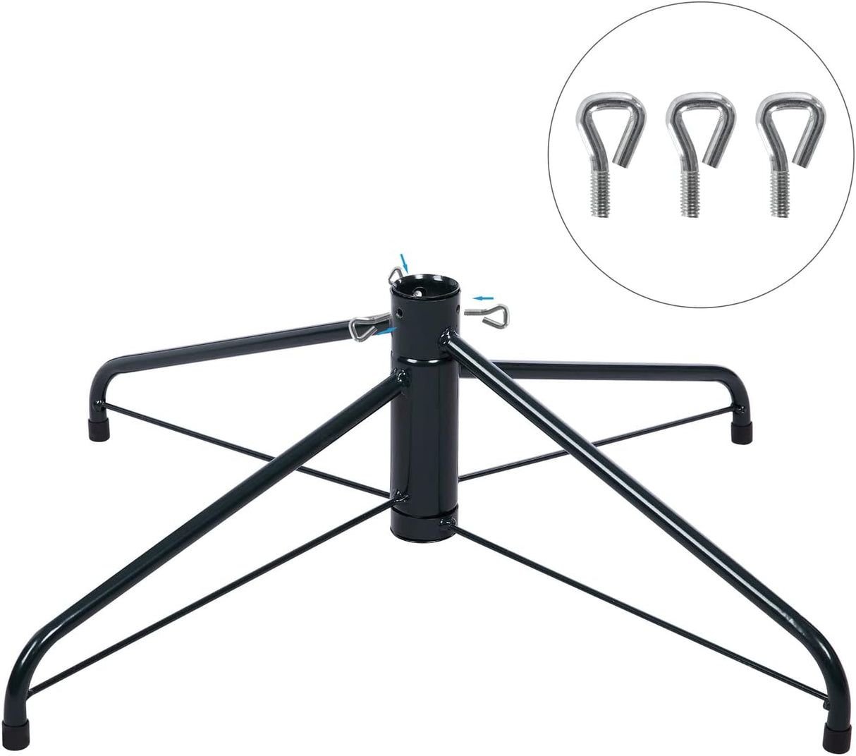 Árbol de Navidad Artificial 7.5ft con Luces y Punta Nevada