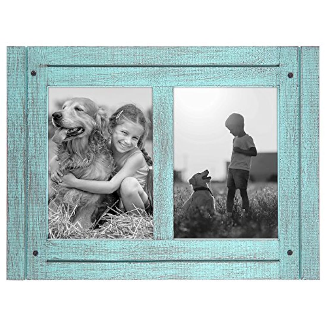 Marco de madera envejecida