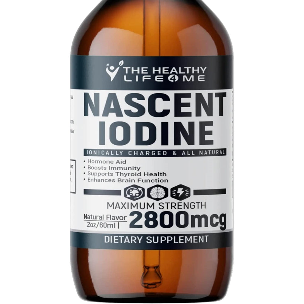 Suplemento de yodo de potasio Vegano carga iónica