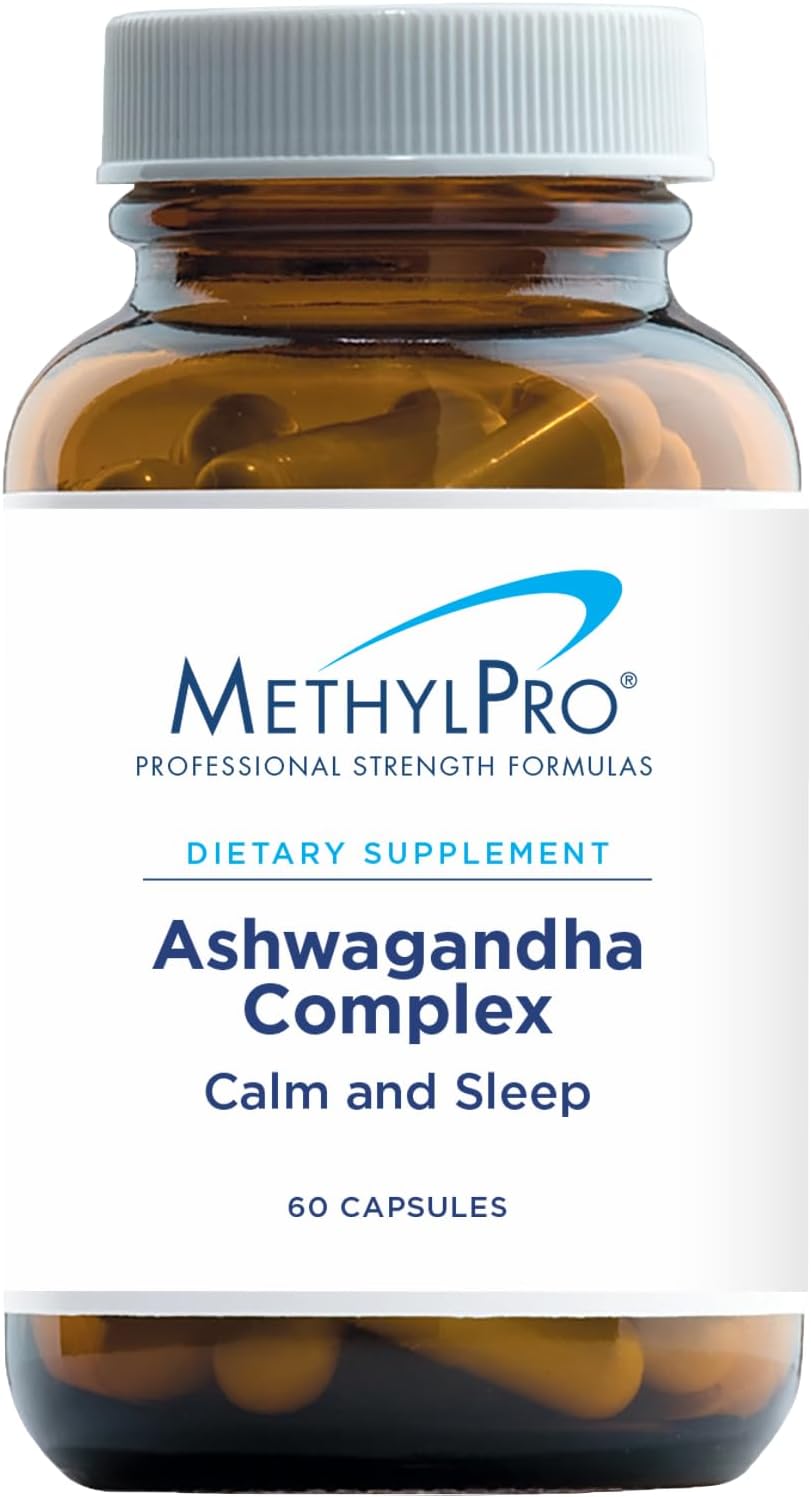 Complemento MethylPro Ashwagandha - 60 Cápsulas Calmantes