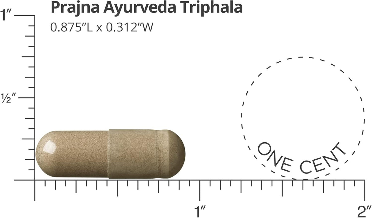 Suplemento Ayurveda Triphala con Amla, Haritaki y Bibhitaki