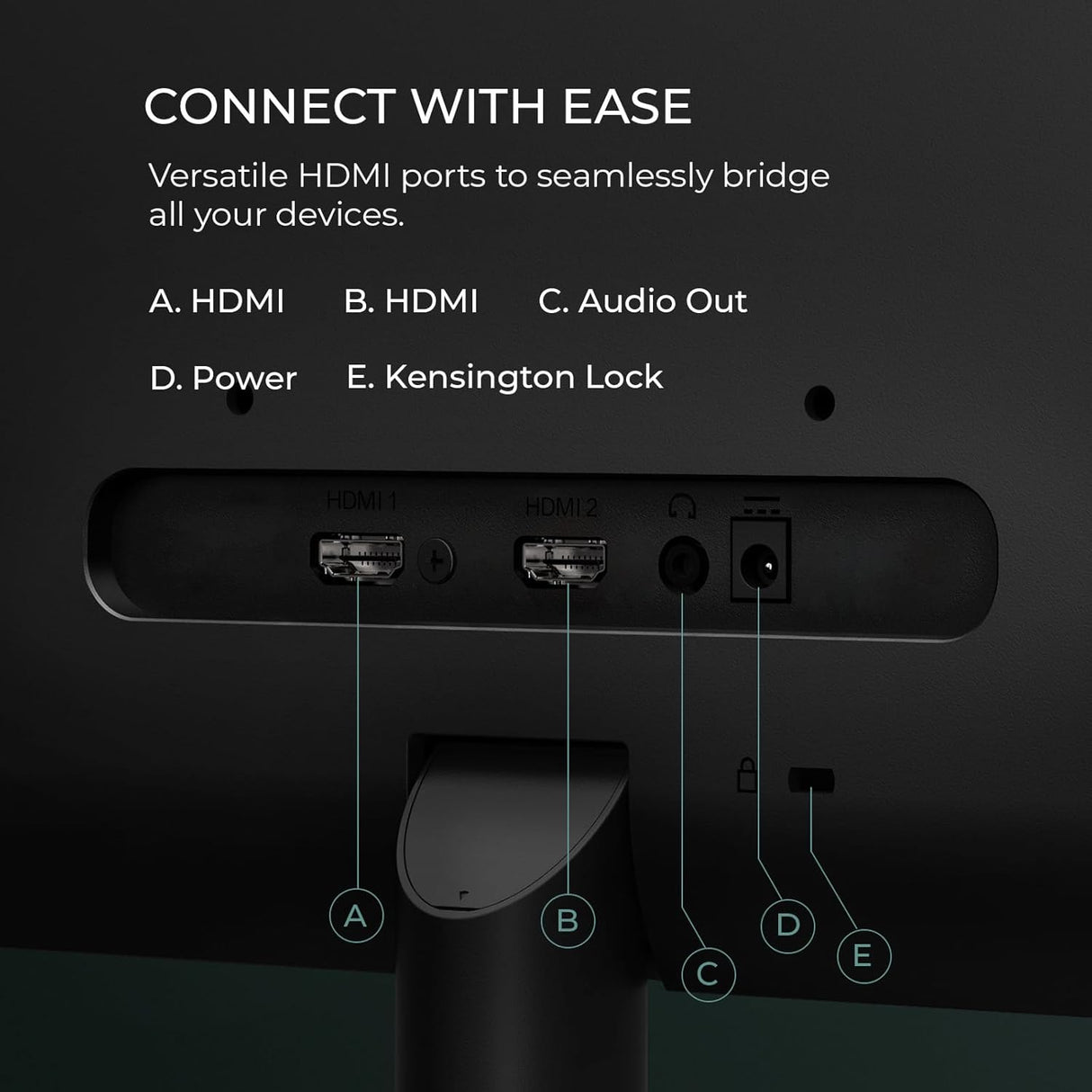 Monitor IPS AOC 24B2H2 24” FHD 100Hz 106% sRGB HDMI x2