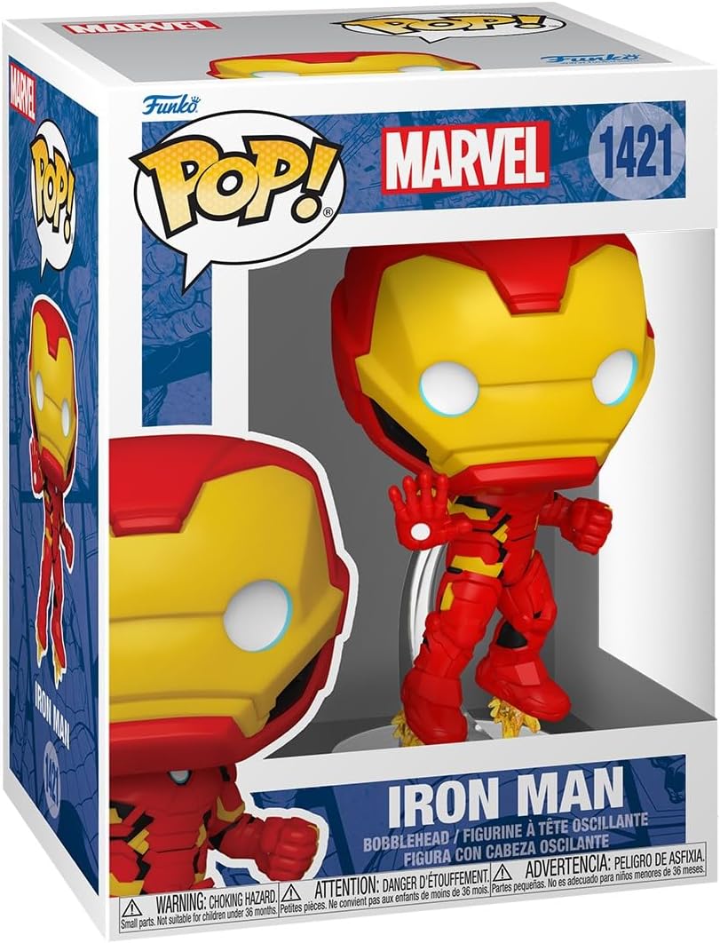 Funko Pop! Marvel - Iron Man Figuras Coleccionables 2023