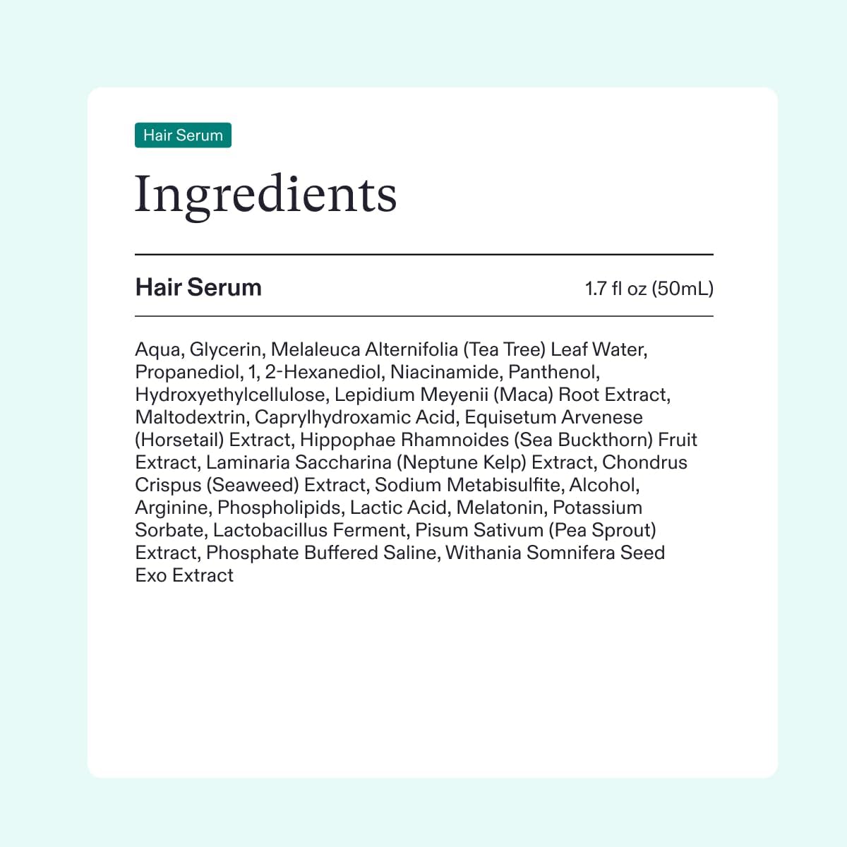 Suplemento y suero para el crecimiento del cabello para mujer 45+