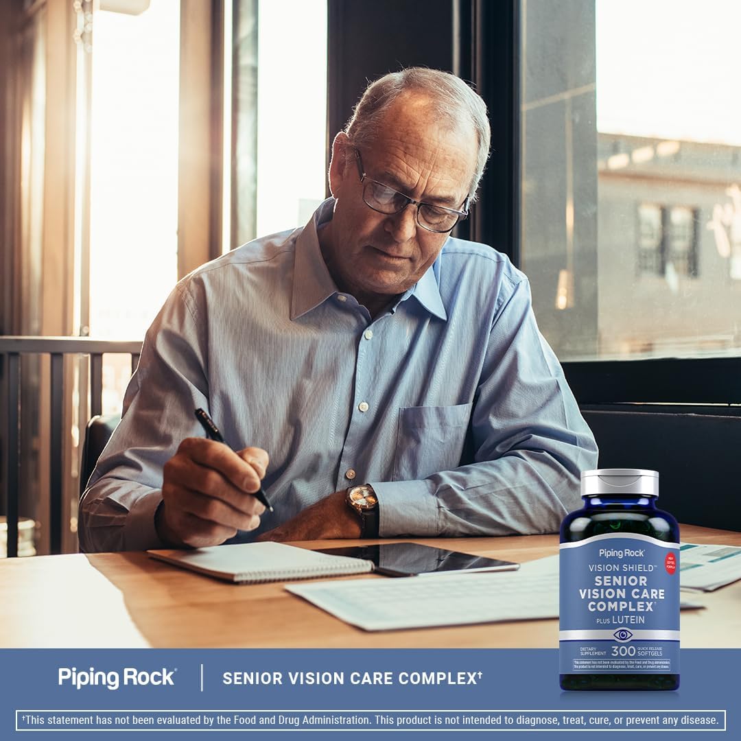 Suplemento Vitaminas oculares luteína y zeaxantina 300 cáp