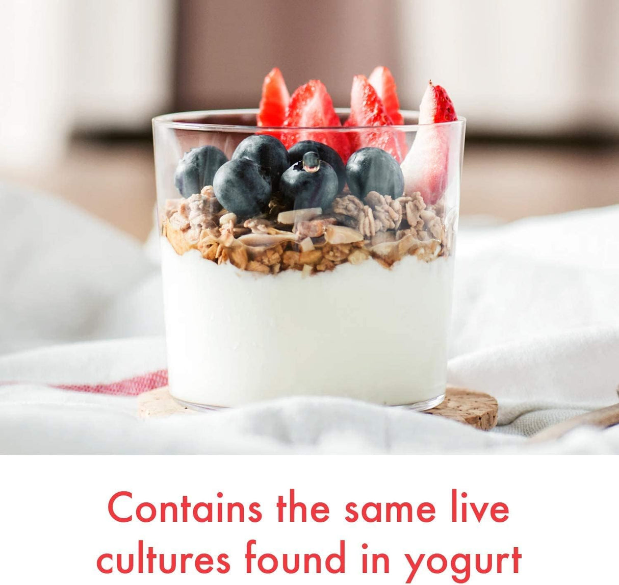 Suplemento Probiótico diario con Bacillus Coagulans 100 und