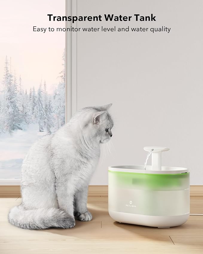 Fuente de agua sin BPA de 2,1 L para gatos PL-WF002 PETLIBRO