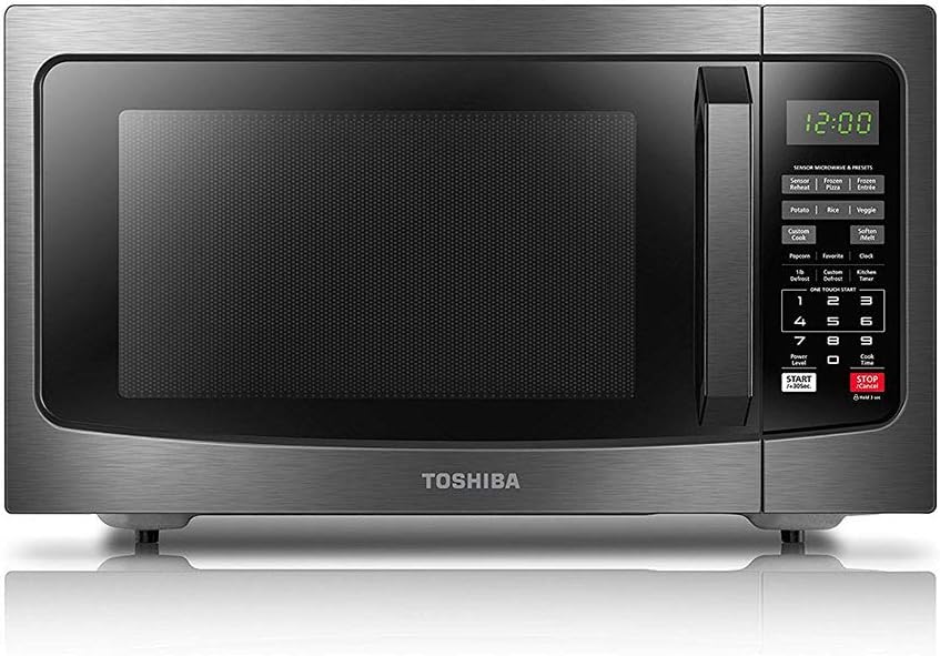 Horno Microondas Nostalgia 0.7 Cu Ft 700W y TOSHIBA EM131A5C-BS