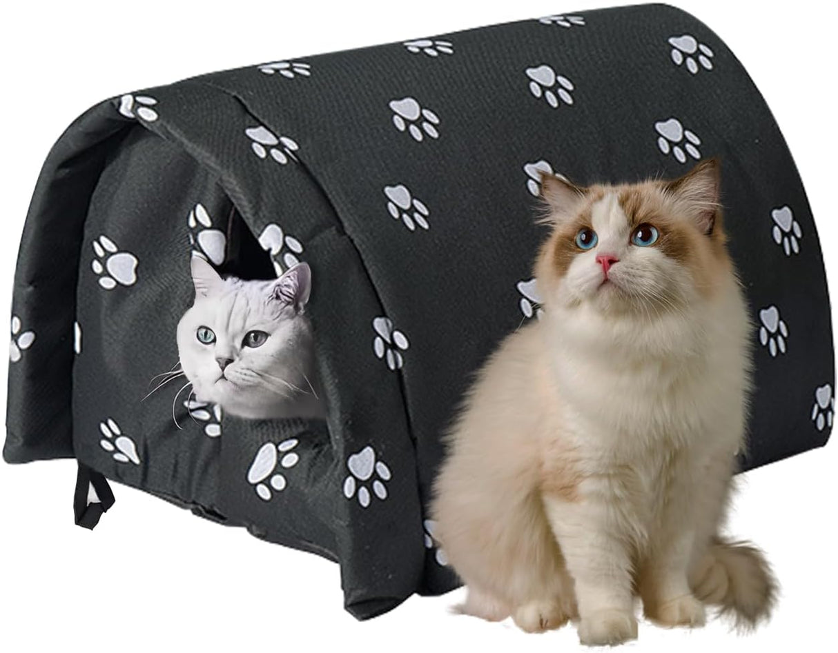 Casa para Gatos Exteriores, Refugio Resistente, Modelo P-2023