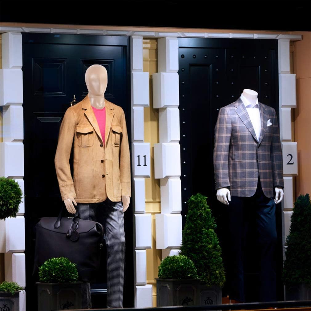 Maniquí Ajustable 73 con Base Metálica, Modelo Realista