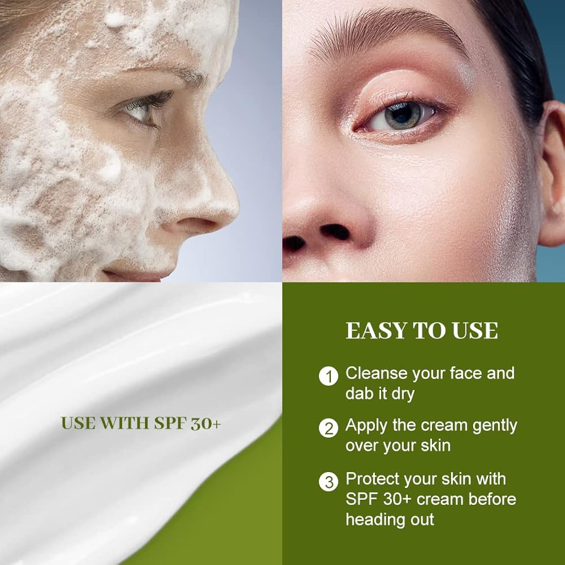Crema de retinol que aumenta el colágeno, hidrata e ilumina