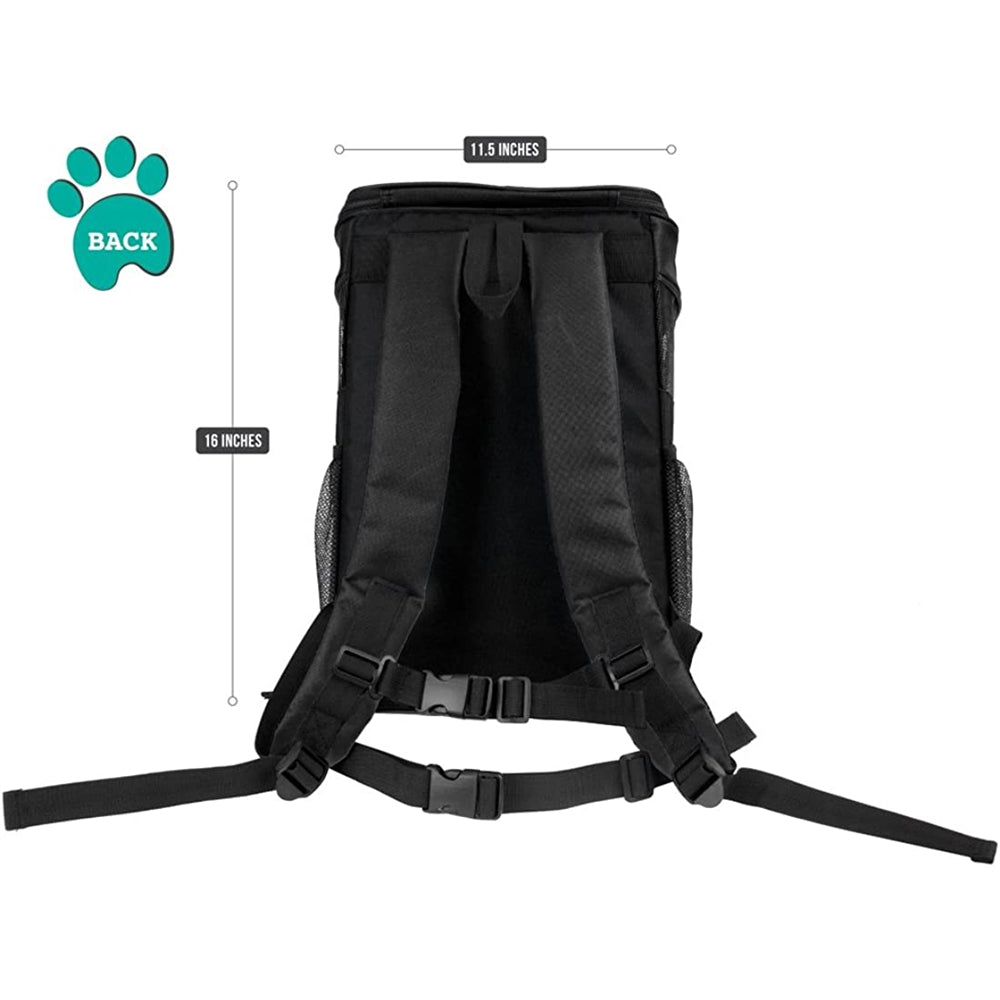 Mochila de transporte para gatos diseñada para viajes