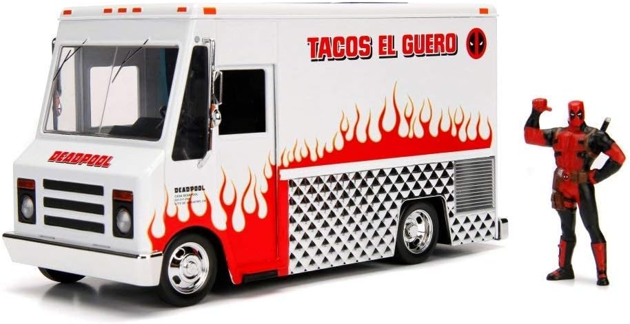 Carro de colección Deadpool Taco Truck Jada Toys 1:24