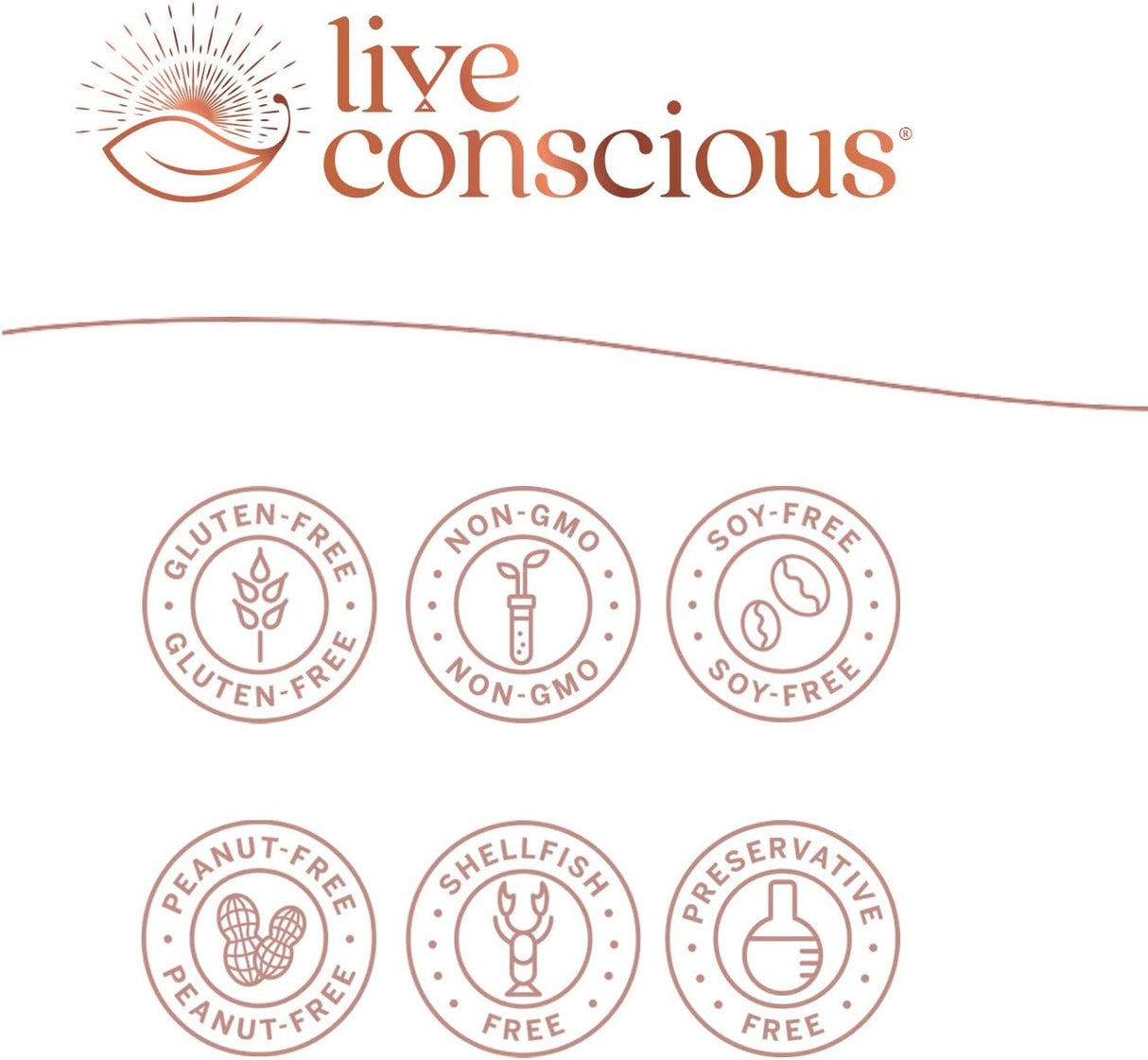 Suplemento KSM-66 Ashwagandha - Live Conscious, 60 cápsulas