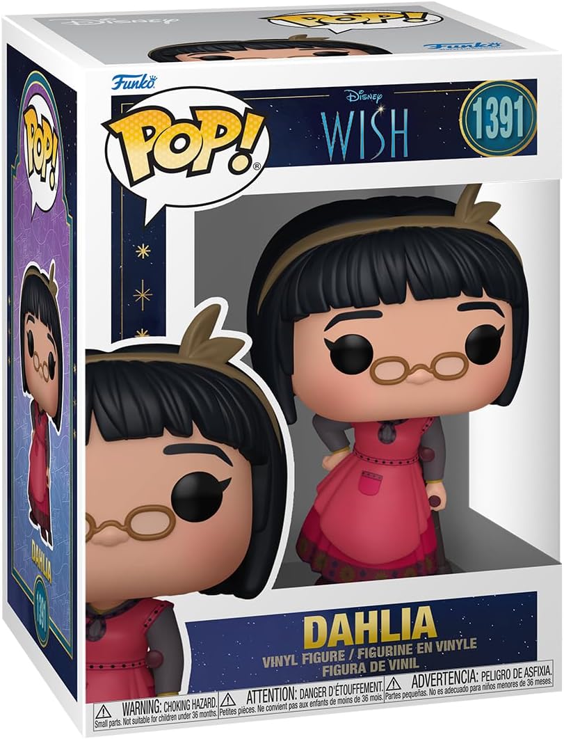 Funko Pop! Disney: Wish - Figura de Dahlia, Colección Exclusiva