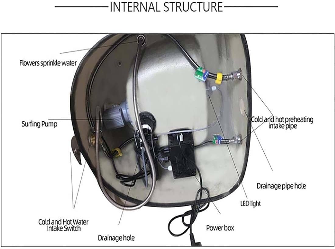 Bañera portátil de pedicura para pies, cuenco de pedicura