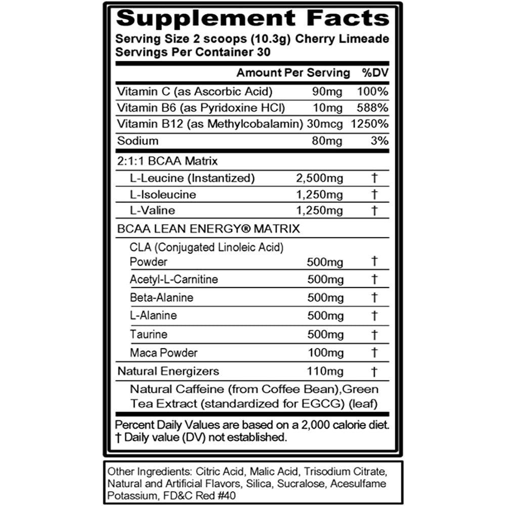 Suplementos Alimenticios Polvo de energía magra