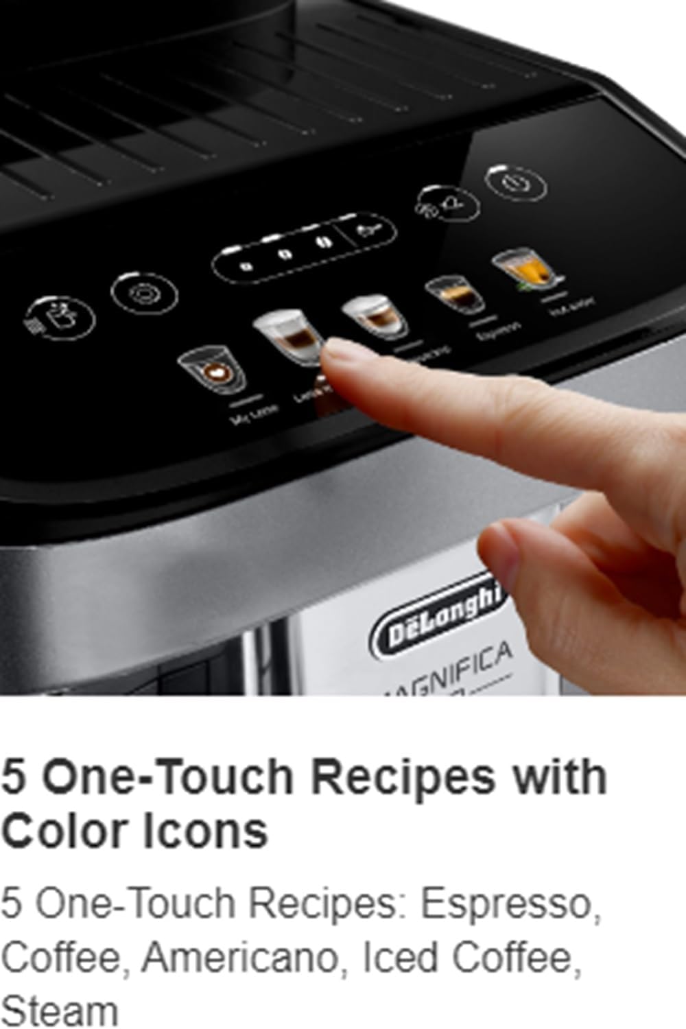 Máquina de café automática De’Longhi Magnifica Evo, Latte Crema