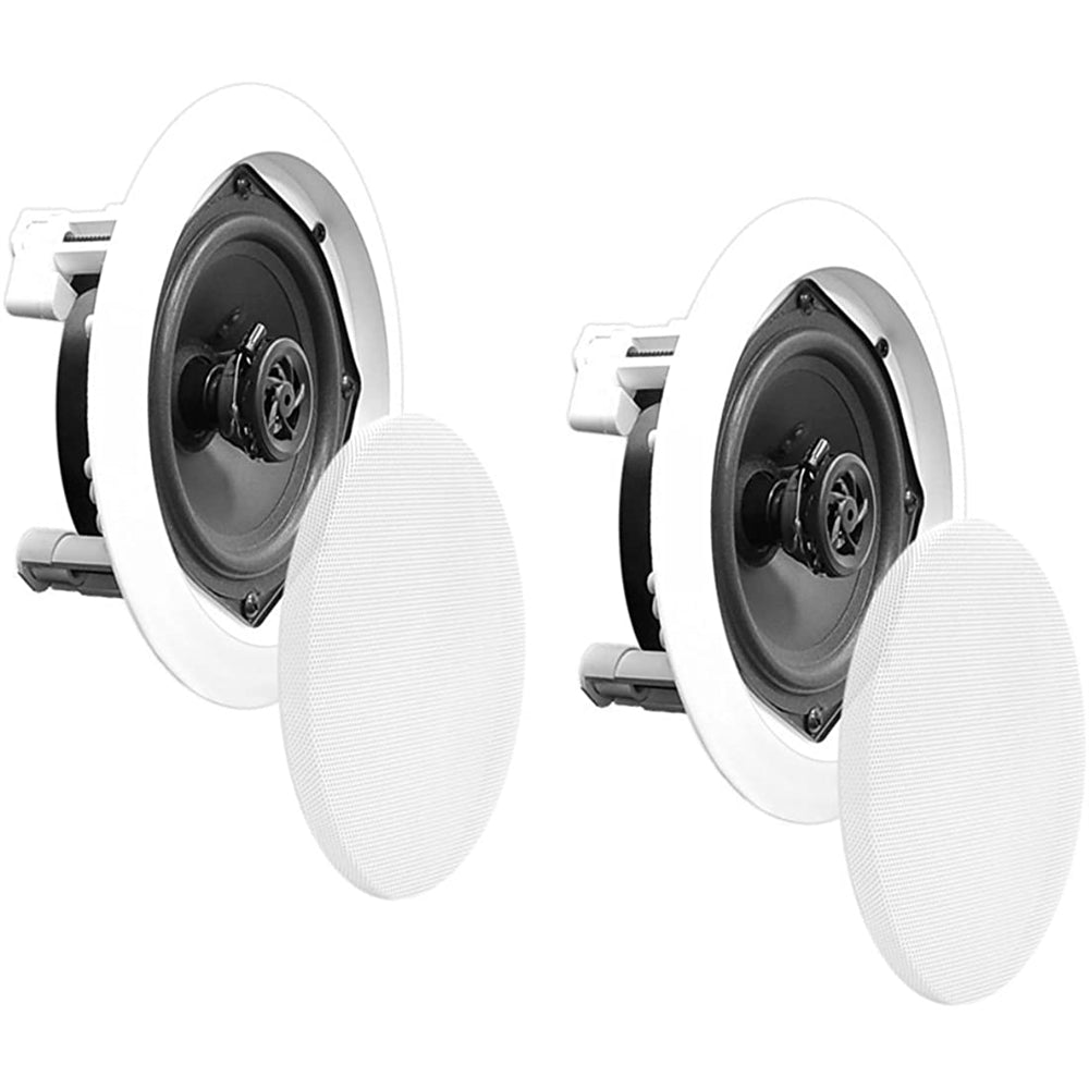 Parlantes de pared y tech 2 pares PYLE-HOME PDIC81RD