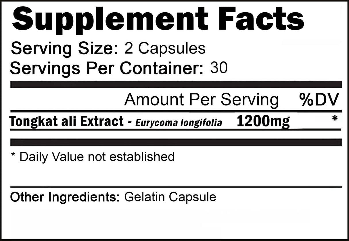 Suplementos Alimenticios para hombre 60 cápsulas