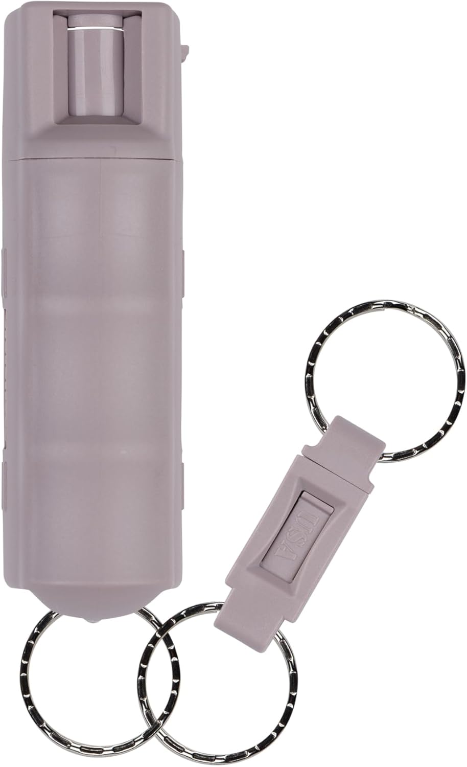 Espray de defensa 3 en 1 con llavero y agarre de dedo