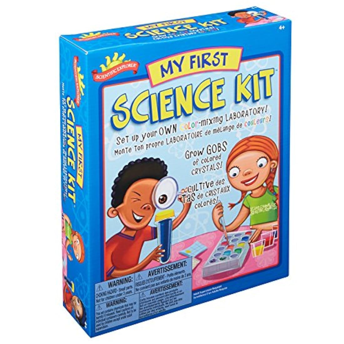 Explorador científico mi primer juego de ciencias