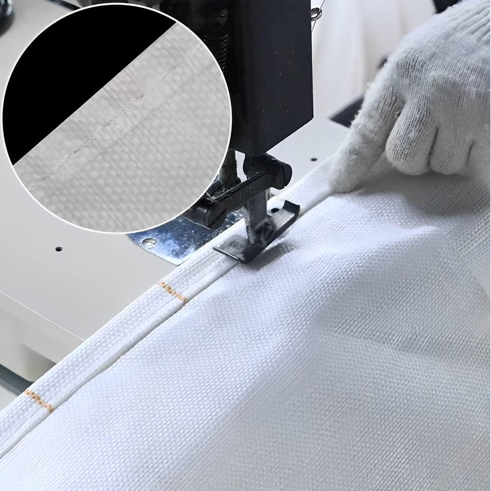 Bolsa FIBC Bolsa a granel Bolsa de basura para patio Bolsa súper bolsa Bolsa de construcción resistente Polipropileno tejido blanco de 100 galones Construcción y desmontaje FIBC ((90* 90* 110/Sello inferior))