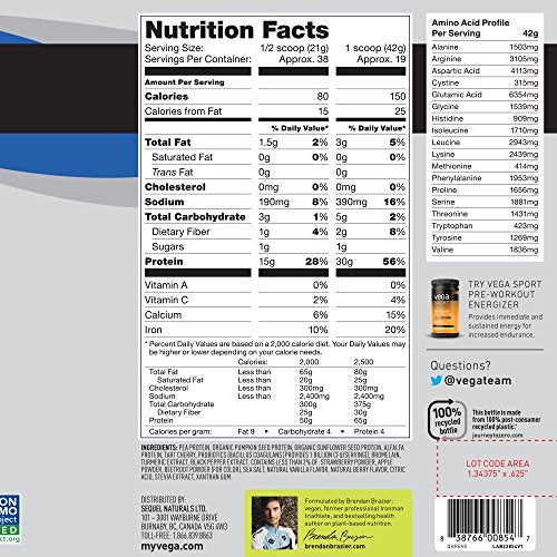 Proteína de 19 Porciones