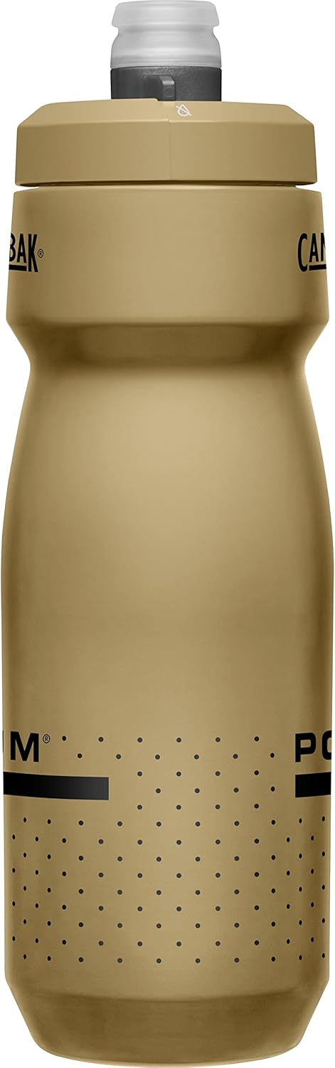 CamelBak Botella de agua Podium Bike de 24 onzas, color dorado