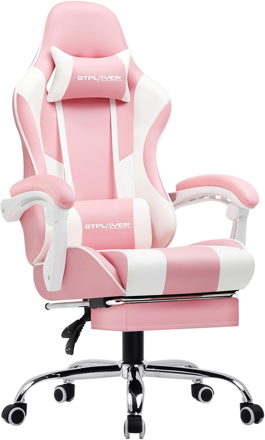 Silla Gamer con reposapiés y soporte lumbar gt800a GTPLAYER