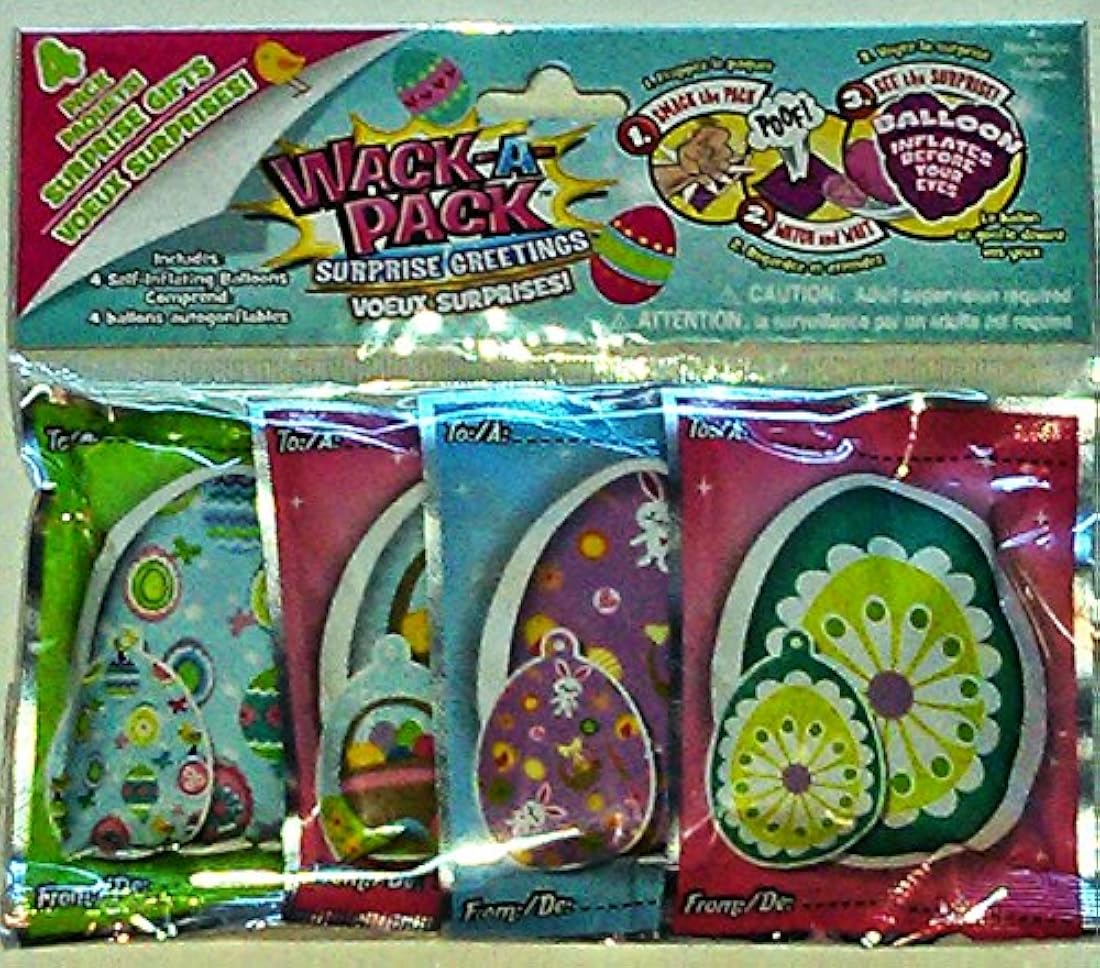 3 paquetes de 4 globos de papel de aluminio autoinflables