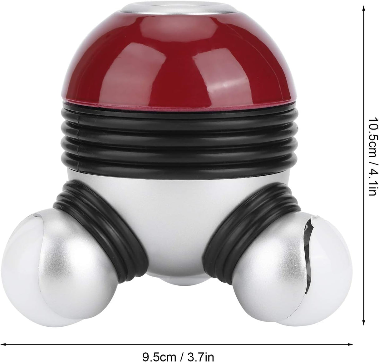 Masajeador Eléctrico CDQL Portátil, Vibración, LED, Mini