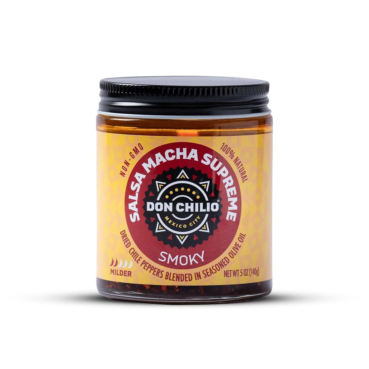 Salsa Macha Don Chilio, Aceite de Chile Ahumado, 5 oz.