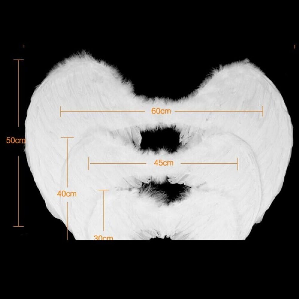 Disfraces de fiesta de Halloween alas de ángel talla única